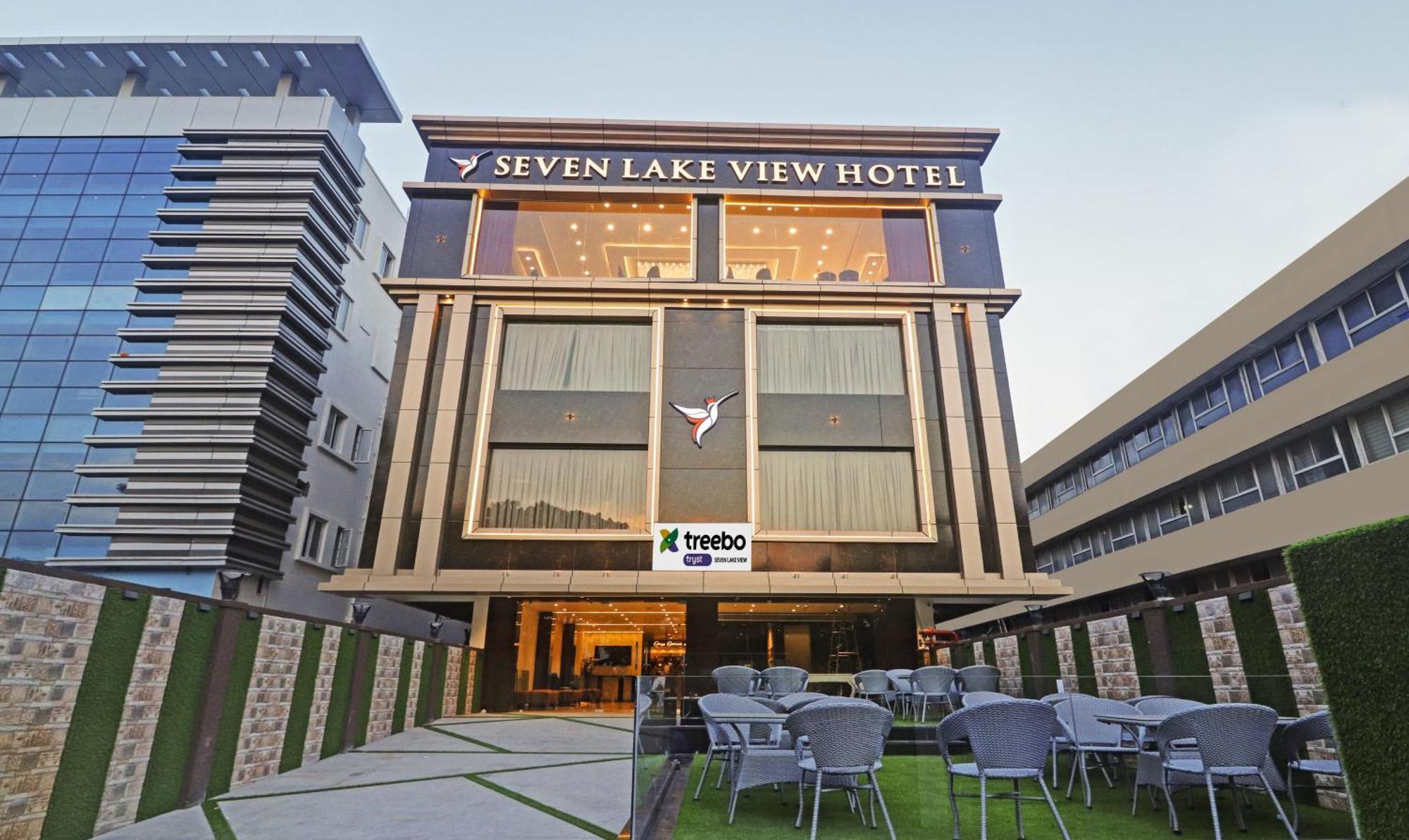 Treebo Premium Seven Lake View Hajdarábád Exteriér fotografie