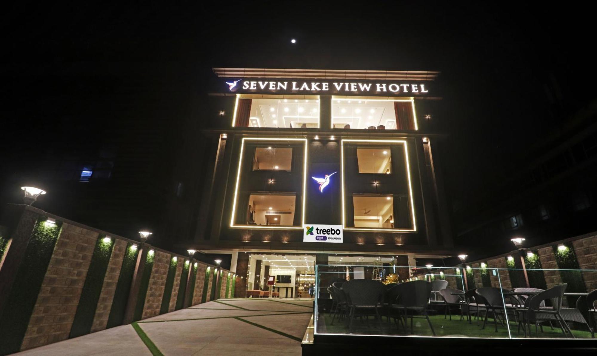 Treebo Premium Seven Lake View Hajdarábád Exteriér fotografie